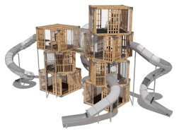 Игровой комплекс Эко 701003 для детской площадки, фото 3 Игровой комплекс Эко 701003 для детской площадки, фото 3