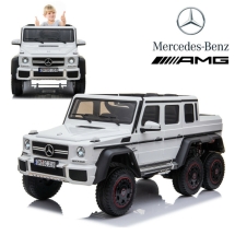 Детский электромобиль Merсedes-Benz G63 AMG White 4WD - DMD-318-WHITE