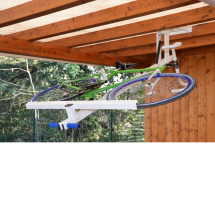 Система потолочного хранения велосипедов Система потолочного хранения велосипедов