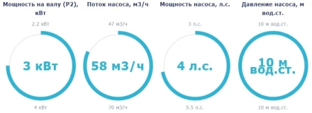 Насос с префильтром Saci Pumps Supra 400T, фото 2