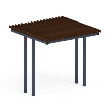 Пергола Саншейд без поликарбоната