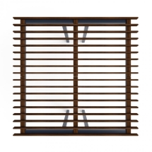 Пергола Саншейд без поликарбоната