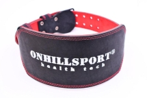 Пояс атлетический 60/150 мм, пряжка, двухслойный Onhillsport