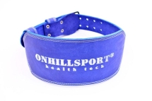 Пояс атлетический 60/150 мм, пряжка, двухслойный Onhillsport