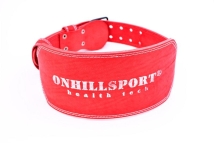 Пояс атлетический 60/150 мм, пряжка, двухслойный Onhillsport