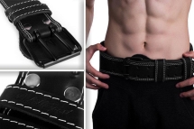 Пояс атлетический 60/150 мм, пряжка, двухслойный Onhillsport