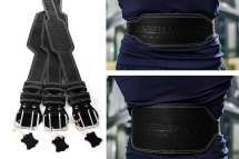 Пояс атлетический 60/150 мм, пряжка, двухслойный Onhillsport