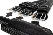 Пояс атлетический 60/150 мм, пряжка, двухслойный Onhillsport