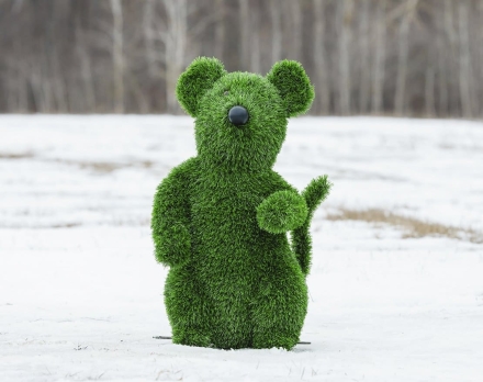 Топиари мышка Пипа - газон Eco, фото 1