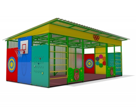 Теневой навес игровой Чудо Спорт 30 м2, фото 1