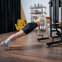 Турник 3 в 1 со скамьей домашний OXYGEN FITNESS LOGAN, фото 6