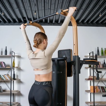 Турник 3 в 1 со скамьей домашний OXYGEN FITNESS LOGAN, фото 4