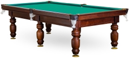 Бильярдный стол - Ладога 10 Футов, Русская пирамида, Сланец Orero 25 мм Бильярдный стол - Ладога 10 Футов, Русская пирамида, Сланец Orero 25 мм