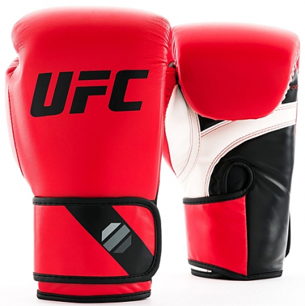 (UFC Перчатки тренировочные для спарринга красные - 6 Oz), фото 1