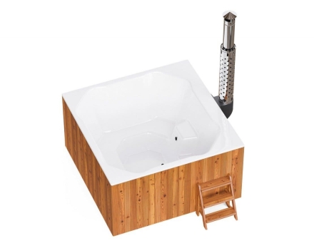 Купель ELITE QUATTRO 200 (термоберёза), фото 5