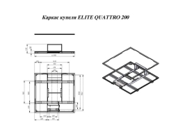 Купель ELITE QUATTRO 200 (термоберёза), фото 12