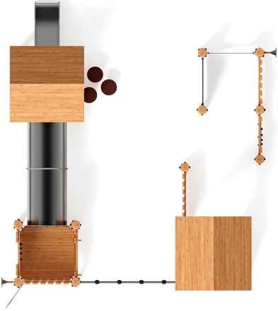 Игровой комплекс (лиственница) ДИК 1.24.02-Л.И1, фото 5