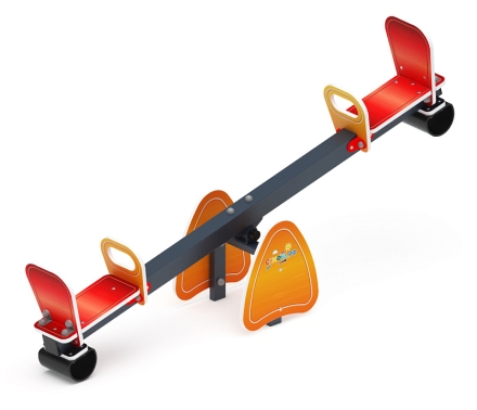 Качалка балансир со спинкой малый - ИО 21.М.01.05-П, фото 1