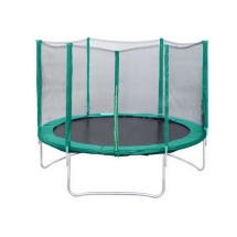 Батут КМС Trampoline 10 с защитной сеткой диаметр 3 м