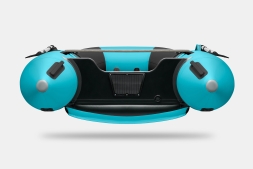 GLADIATOR E 330 SL AIR SPORT Черно-бирюзовый моторная лодка ПВХ, фото 5