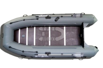 Лодка моторная ПВХ RiverBoats RB-370 (киль), фото 6