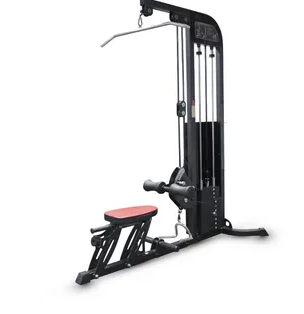 Вертикально- горизонтальная тяга Barbell МВ 3.02 (грузоблок) чёрный, фото 1