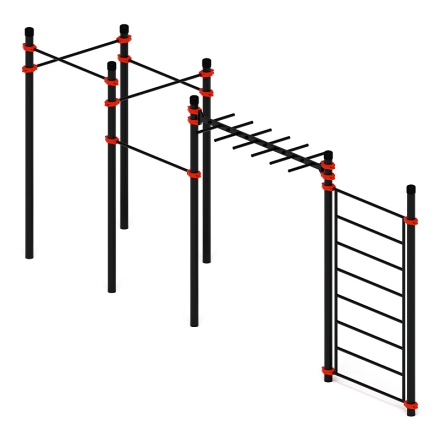 Воркаут 89 красный ВТ 11.22-01, фото 2