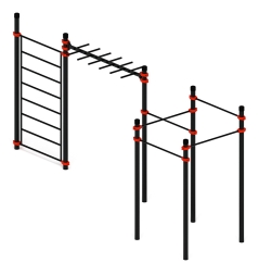Воркаут 89 красный ВТ 11.22-01, фото 1 Воркаут 89 красный ВТ 11.22-01, фото 1