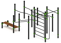 Воркаут ЛОВ 89 зеленый ВТ 101.13-02 Воркаут ЛОВ 89 зеленый ВТ 101.13-02