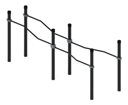 Воркаут ЛОВ 108 серый ВТ 102.17-03, фото 2