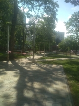 Арка декоративная малая из нержавейки