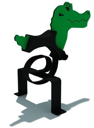 Качалка на пружине КНП-046 для детской площадки, фото 2