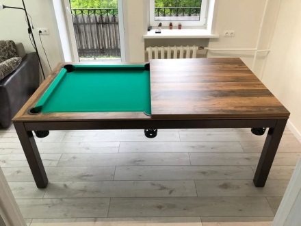 БИЛЬЯРДНЫЙ СТОЛ 9 ФУТОВ "САЛТЫКОВ" ХАЙ-ТЕК STYLE (пул), фото 5