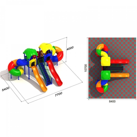 Детская игровая площадка Сафари 1.2, фото 3
