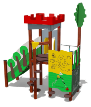 Детский комплекс ВСТ 5002 для игровой площадки Детский комплекс ВСТ 5002 для игровой площадки