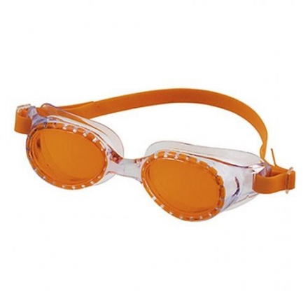 Очки для плавания детские &quot;FASHY Rocky Jr&quot;, оранжевые линзы поликарбонат, нерегулируемая переносица, фото 1