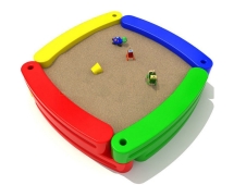 Песочница Форт для детской игровой площадки