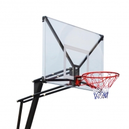 Баскетбольная мобильная стойка DFC STAND54T 136x80см (поликарбонат), фото 6