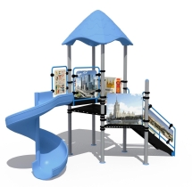 Горка детская, фото-мотивы &quot;Москва&quot; ГР005.01.10