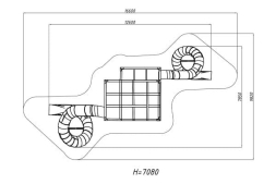Игровой комплекс Эко 701002 для детской площадки, фото 4 Игровой комплекс Эко 701002 для детской площадки, фото 4