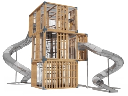 Игровой комплекс Эко 701002 для детской площадки, фото 1 Игровой комплекс Эко 701002 для детской площадки, фото 1