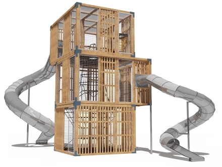 Игровой комплекс Эко 701002 для детской площадки, фото 1