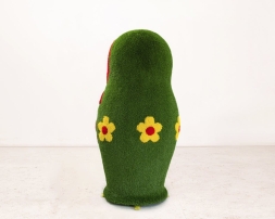 Топиари Матрешка, h=155 см - газон Есо, фото 3