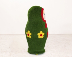 Топиари Матрешка, h=155 см - газон Есо, фото 2