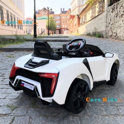 Электромобиль Lykan Hypersport QLS 5188 4WD белый, фото 3