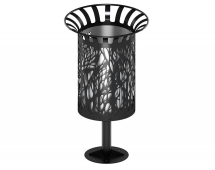 Урна Порядок 5 с баком (под анкера). С логотипом