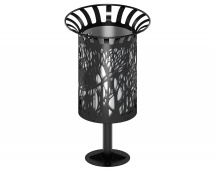 Урна Порядок 5 с баком (под анкера). С логотипом