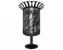 Урна Порядок 5 с баком (под анкера). С логотипом