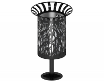 Урна Порядок 5 с баком (под анкера). С логотипом