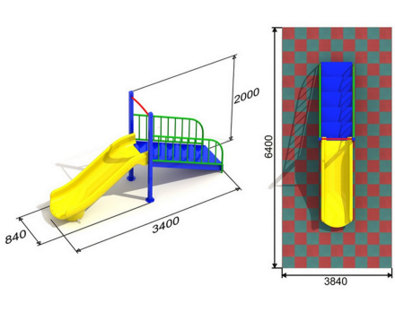Горка детская 2.1, фото 2
